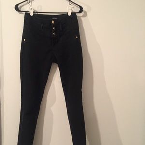Black HighWaisted Jeans